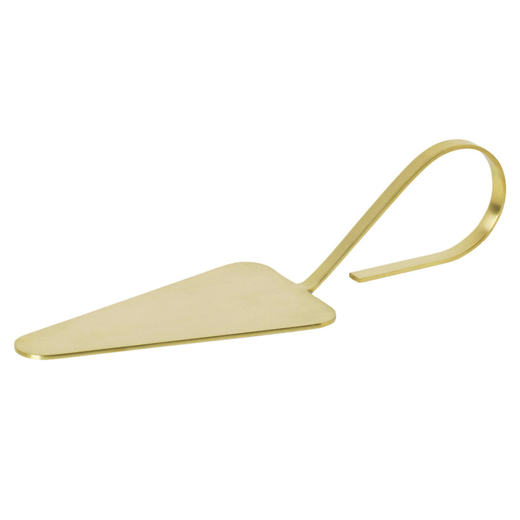 Brass Cake Server Z5243