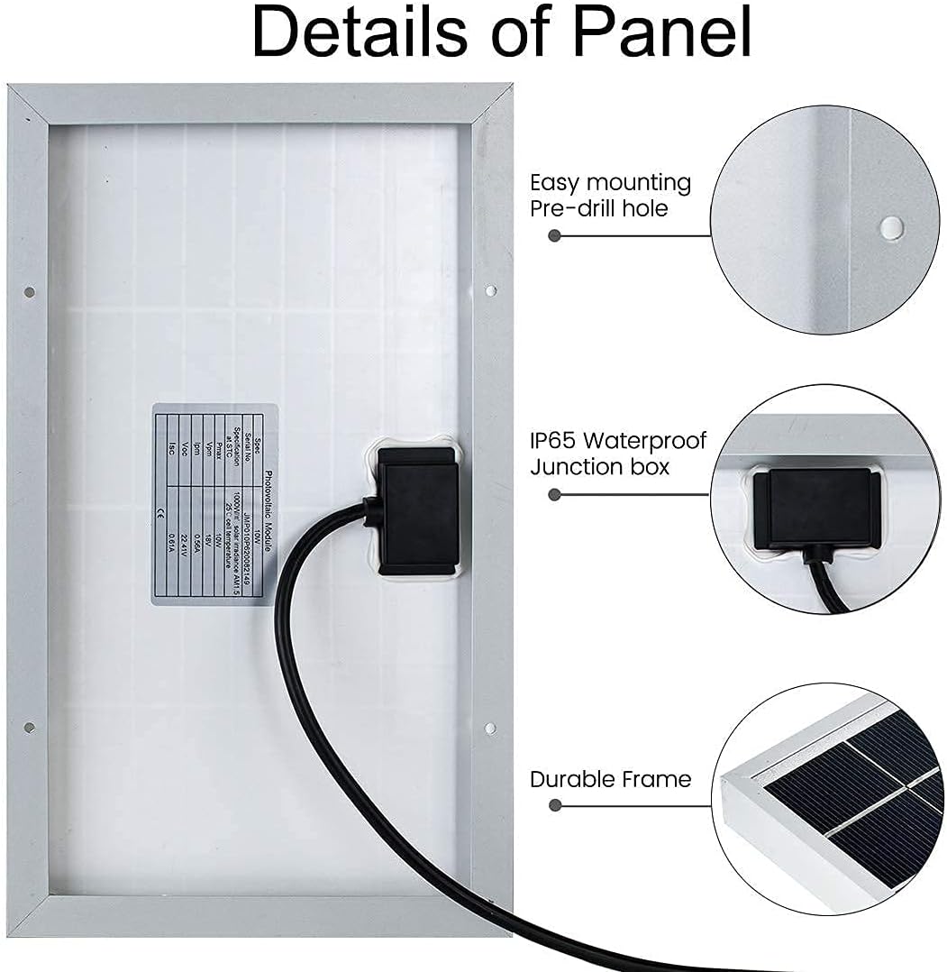10W 12V Solar Panel J74968