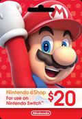$20 Nintendo eShop Gift Card U824701