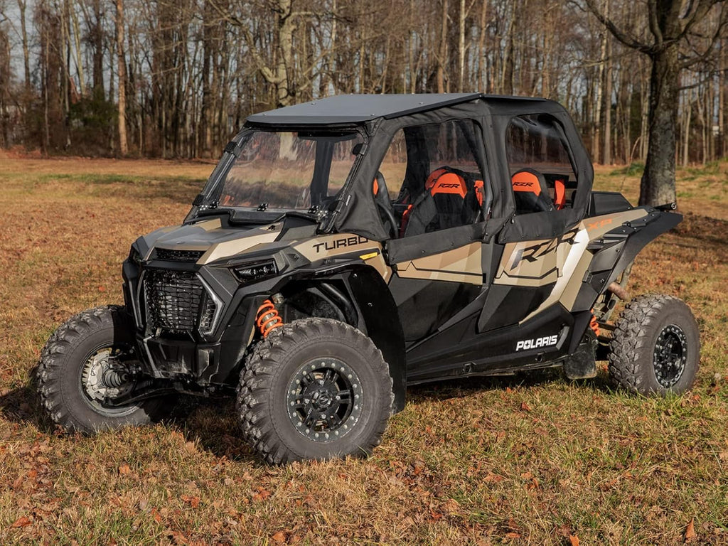 Soft Cab Enclosure Upper Doors with Rear Clear Windshield P623758