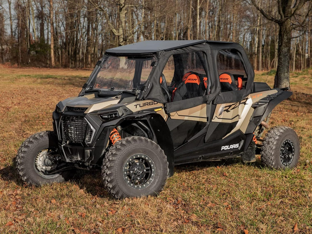 Soft Cab Enclosure Upper Doors with Rear Clear Windshield P623758