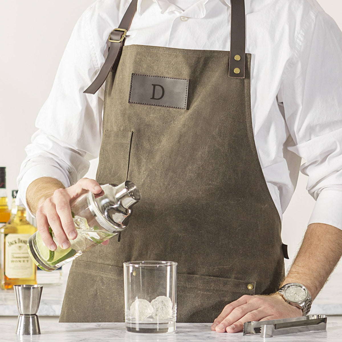 Men's Waxed Canvas Apron C443621