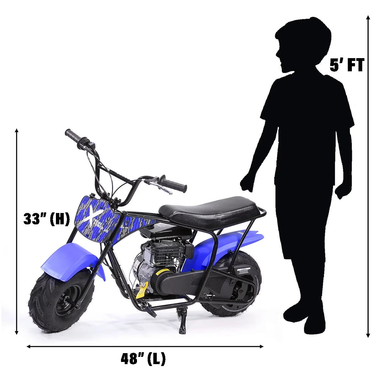 99cc Off-Road Ride-On Mini Bike G95968