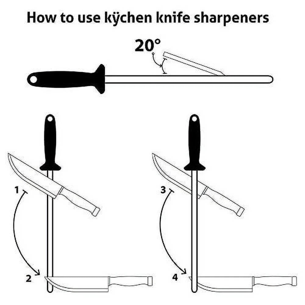 Ceramic Honing Rod 12-Inches U105