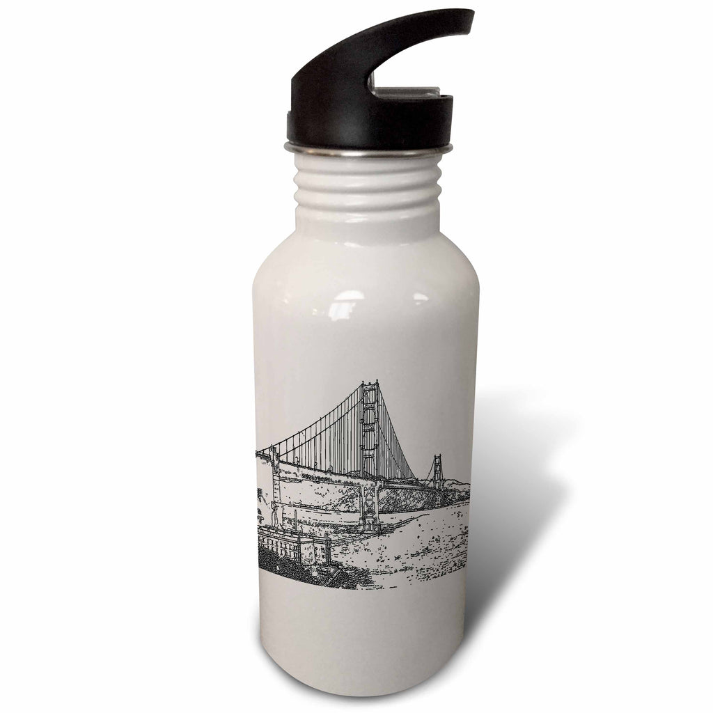 21 oz Sports Water Bottle H4725