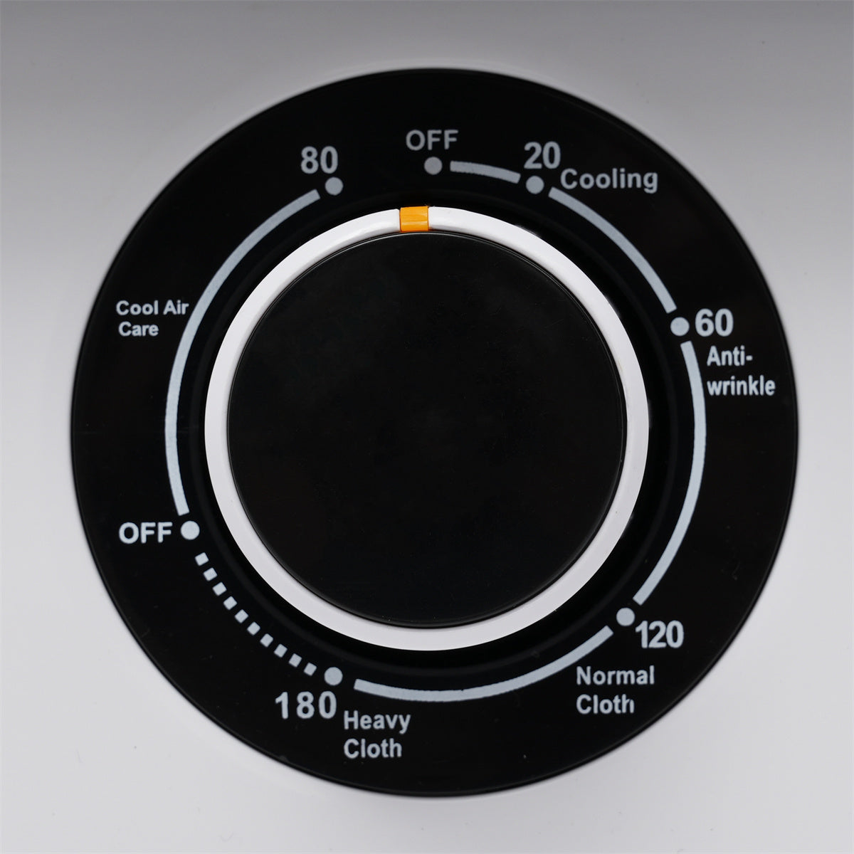 1.95cu.ft Clothes Dryer, 830W, Stainless Steel Tumbler, 5 Programs, Black Door L46852