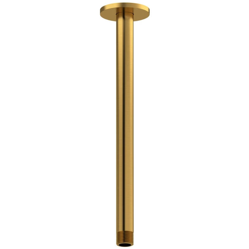 12x22 Vertical Shower Arm - Brushed Gold Q93043