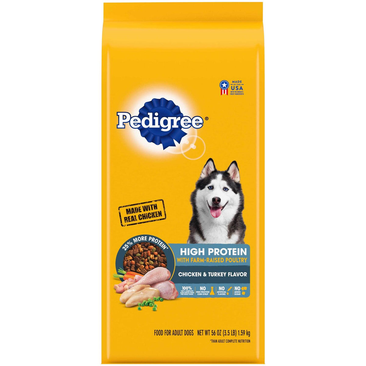 High Protein Adult Dry Dog Food Chicken and Turkey P244