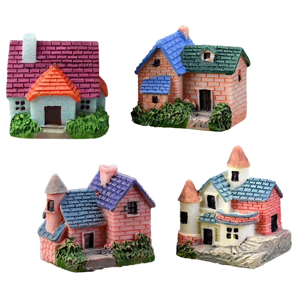 Miniature House Resin Ornament A53473