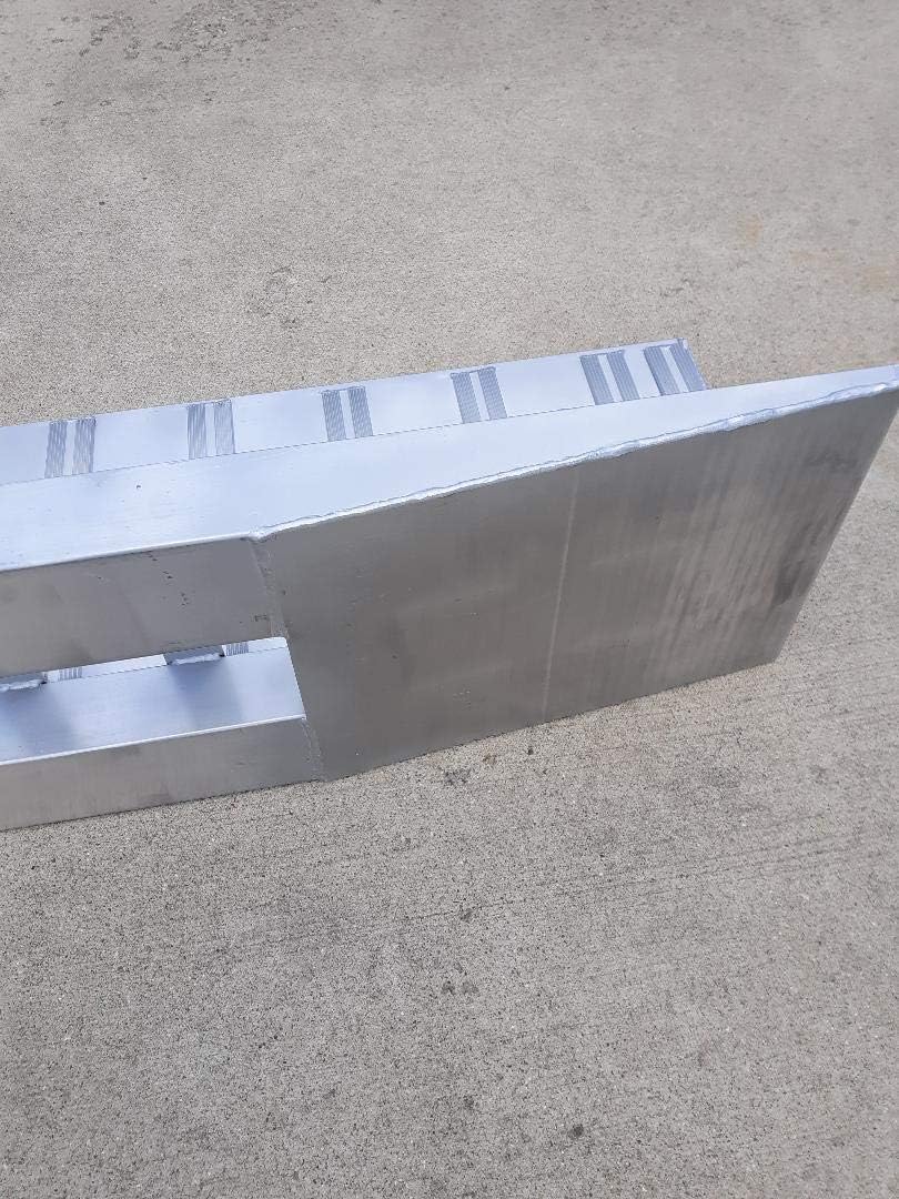 10,000 LB Aluminum Car Truck Skid Forklift Ramps Trailer Hook 2 Ramps B477