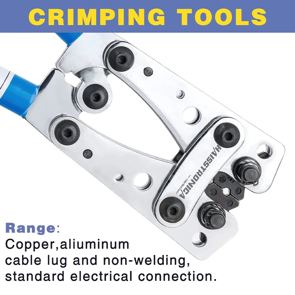 Battery Cable Lug Crimping Tool for AWG 10 8 6 4 2 1/0 A638857