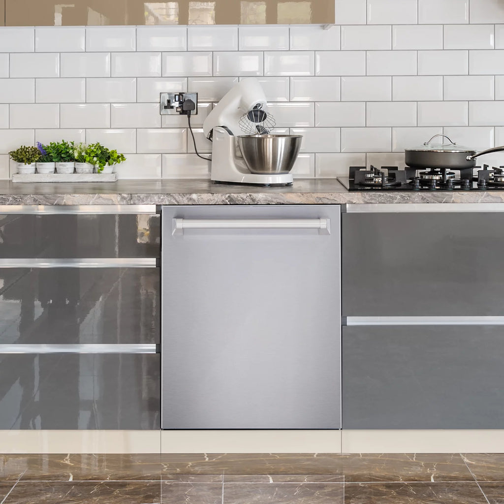 3 Piece Kitchen Appliance Package with Gas Range Range Hood and Dishwasher L1791