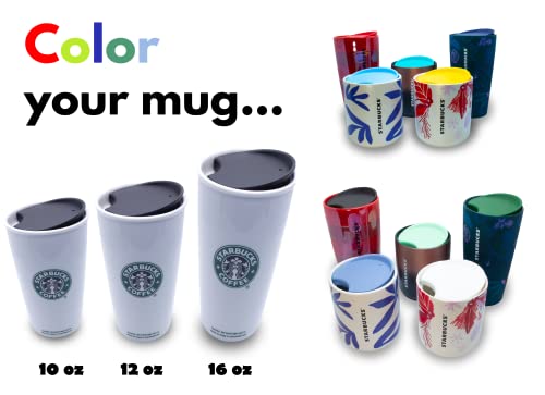 Replacement Lid for Coffee Mug & Tea Cup, 10oz / 12oz / 16oz P198174