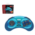 8-Button Wireless Arcade Controller Clear Blue U421787