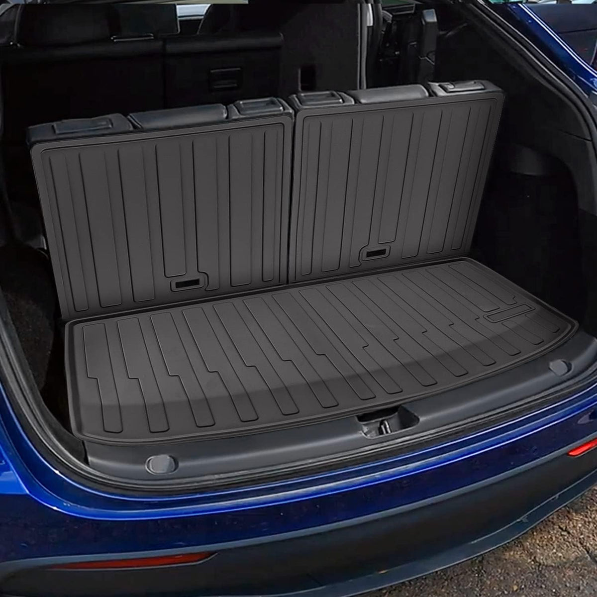Tesla Model Y Trunk Mat Floor Mats Cargo Liner (Four Trunk Mats + Floor Mats) S362