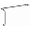 1-1/4x22 Round 12x22 Center to Center Door Pull and Push Set with Fasteners - Aluminum G69945