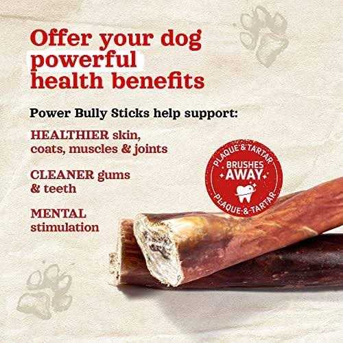 Power Bully Sticks Dog Treats E99197