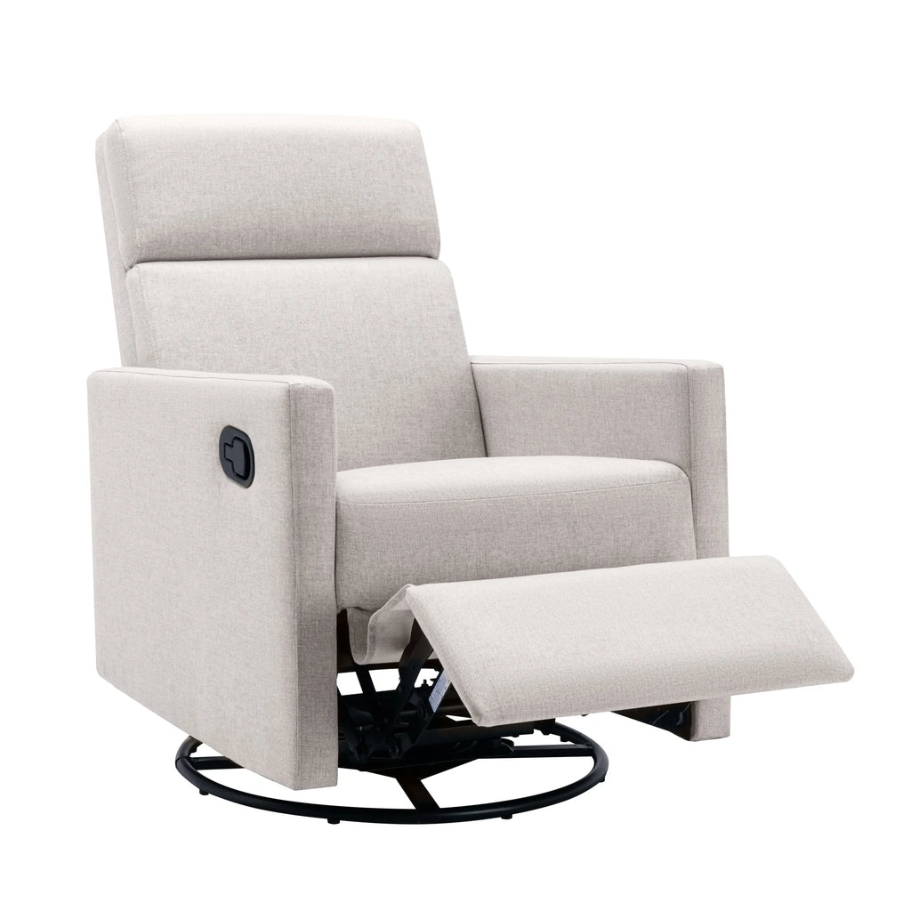 Tan Upholstered Power Recliner Chair F3632