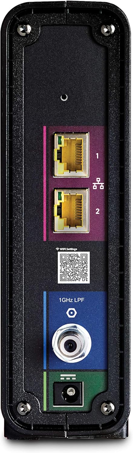 DOCSIS 3.0 Cable Modem & AC1600 Dual Band Wi-Fi Router (black) Pack of 2 E463262