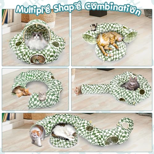 Plush Cat Tunnel Bed Y211