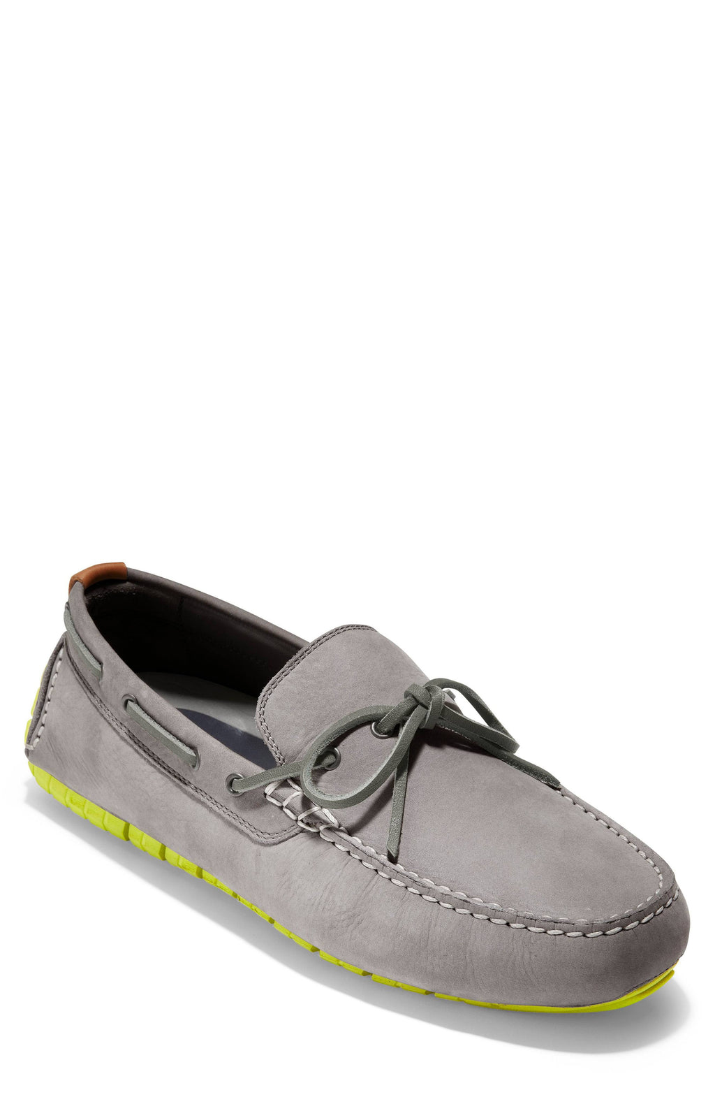 Zerogrand Driver Ironstone Nubuck-Sulphur F63270