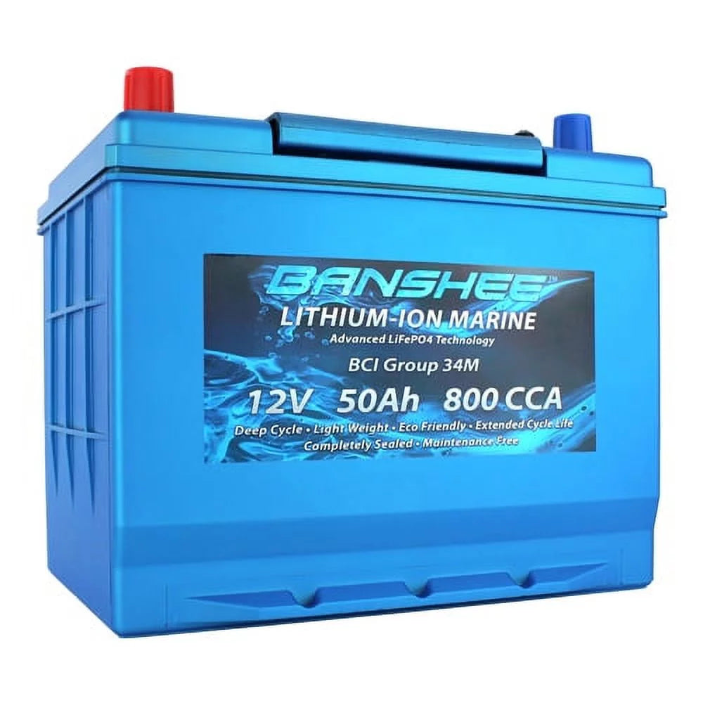 Group 34 LiFeP04 Deep Cycle Battery T216