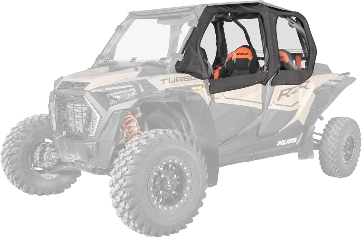 Soft Cab Enclosure Upper Doors with Rear Clear Windshield P623758