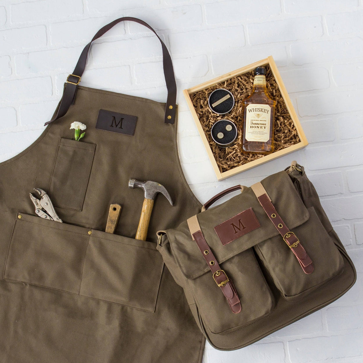 Men's Waxed Canvas Apron C443621