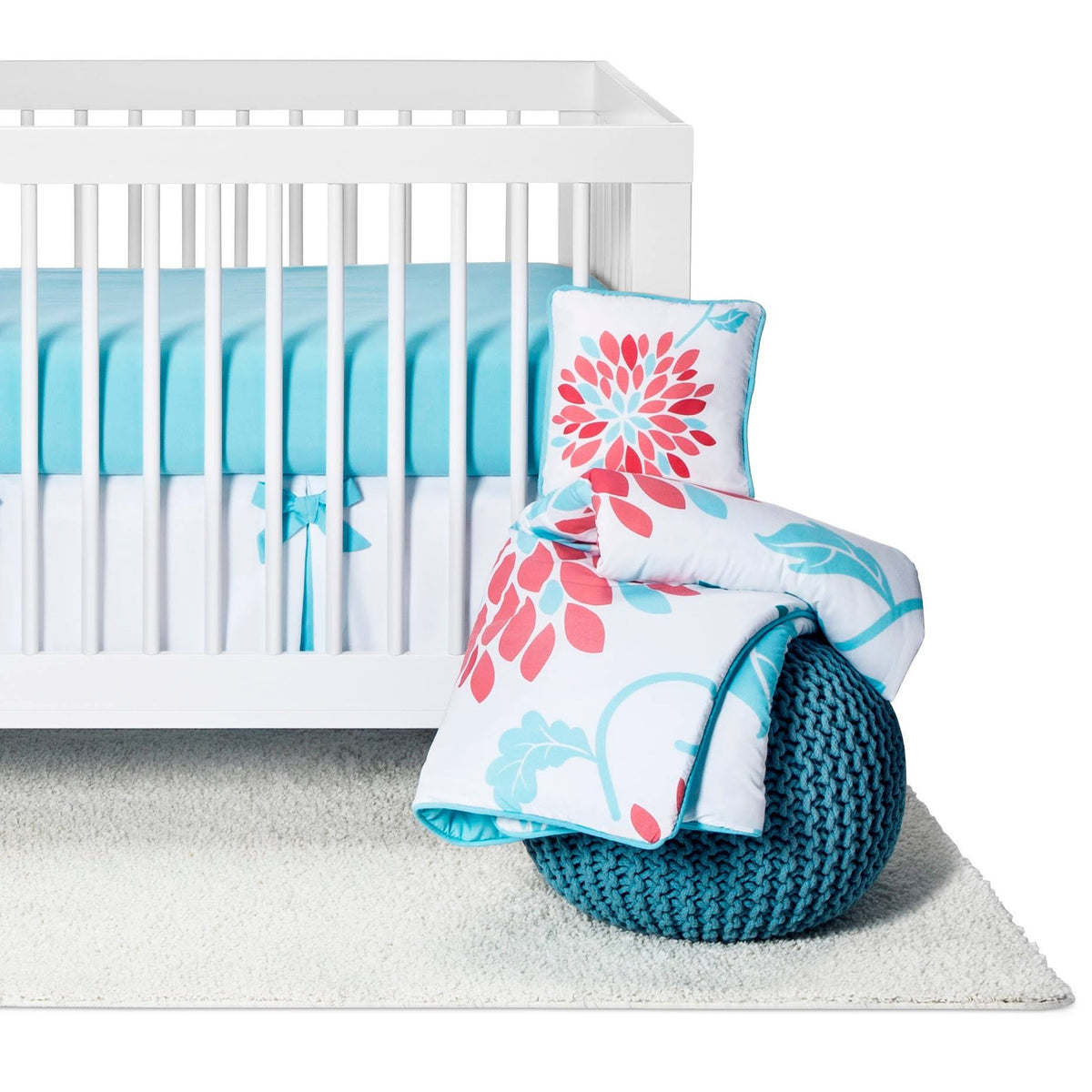 11 Piece Baby Crib Bedding Set V3806