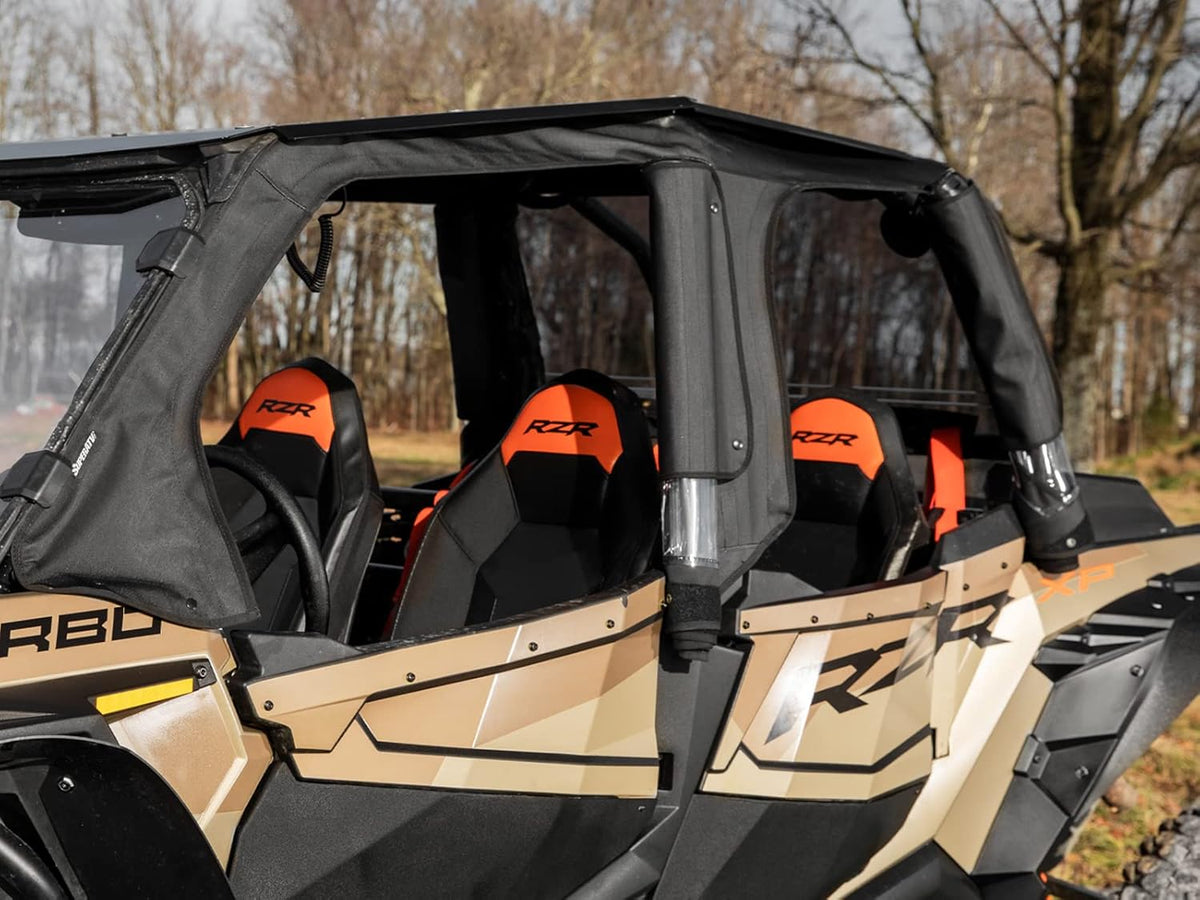 Soft Cab Enclosure Upper Doors with Rear Clear Windshield P623758