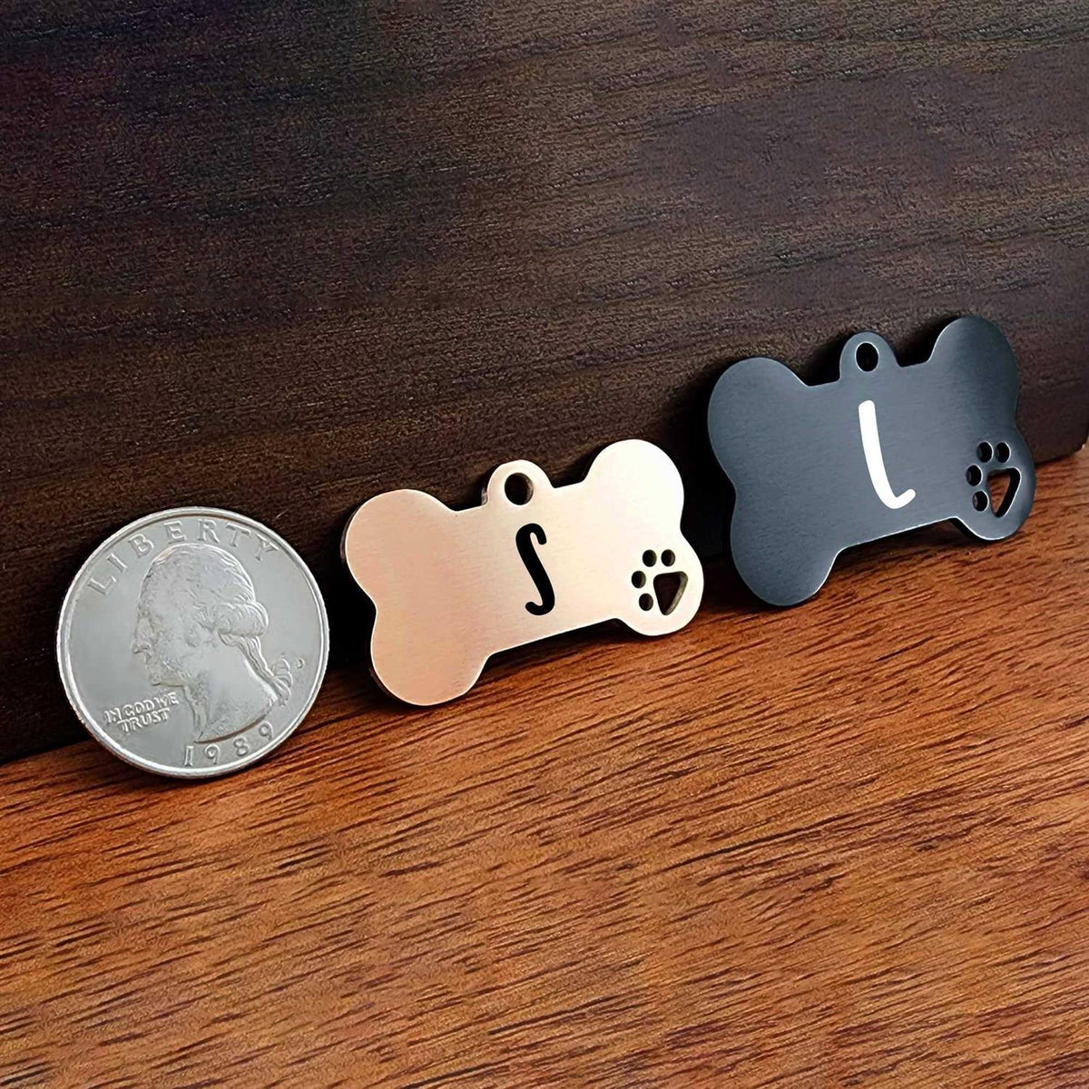 Stainless Steel Personalized Engraved Pet ID Tags I434