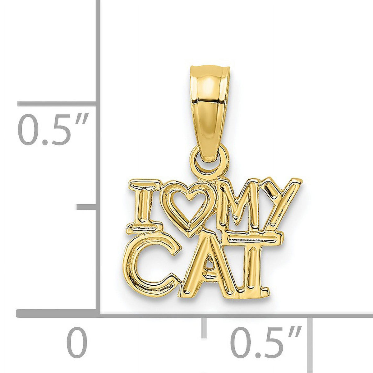 10K Yellow Gold Charm E85991