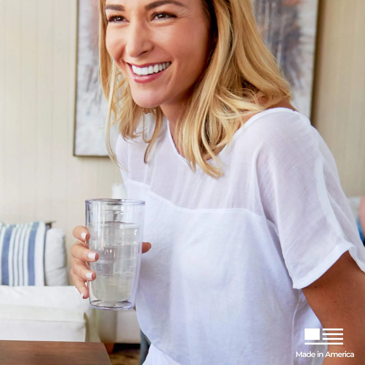 Clear 16 oz Insulated Tumbler A3324