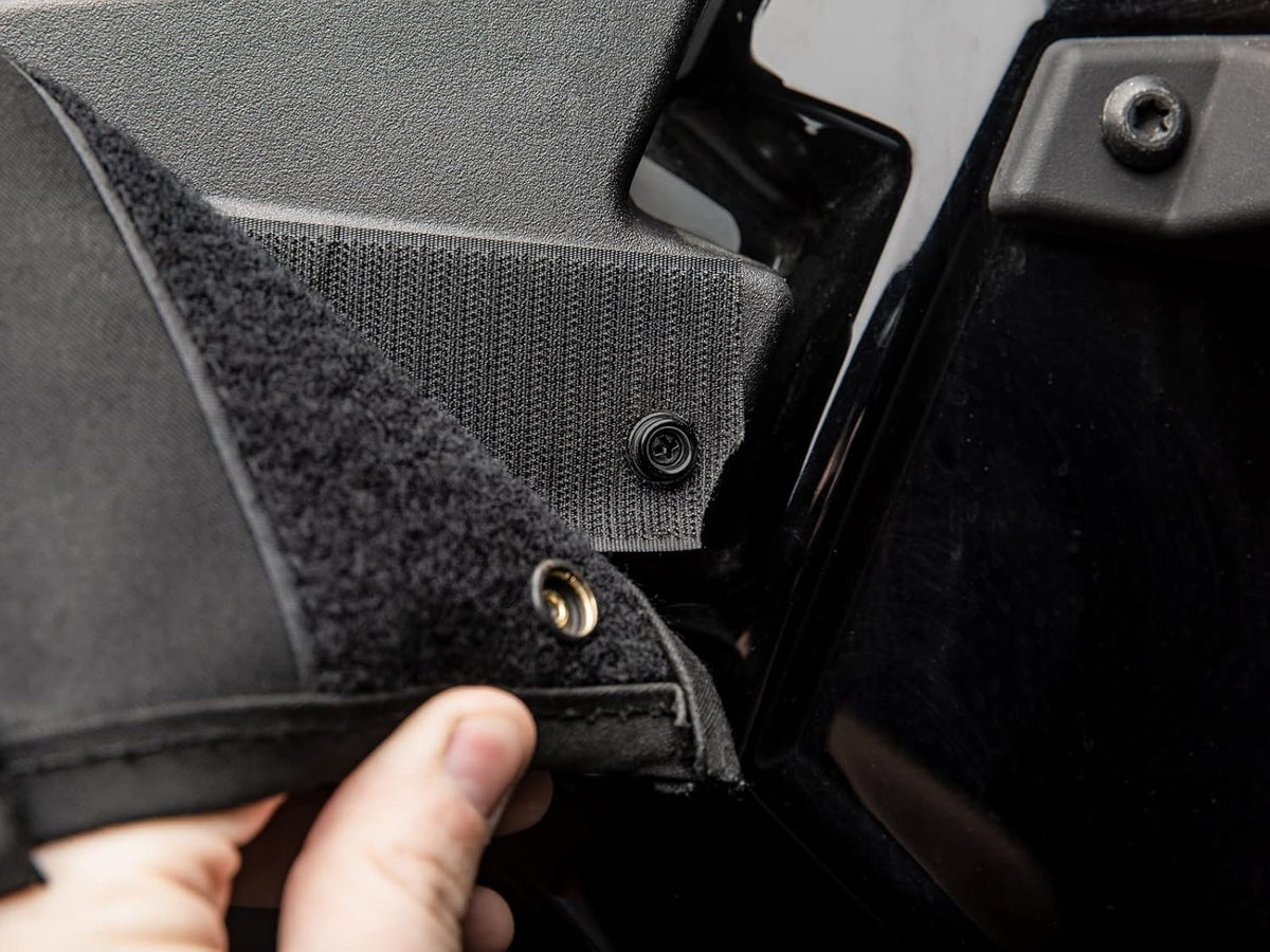 Soft Cab Enclosure Upper Doors with Rear Clear Windshield P623758