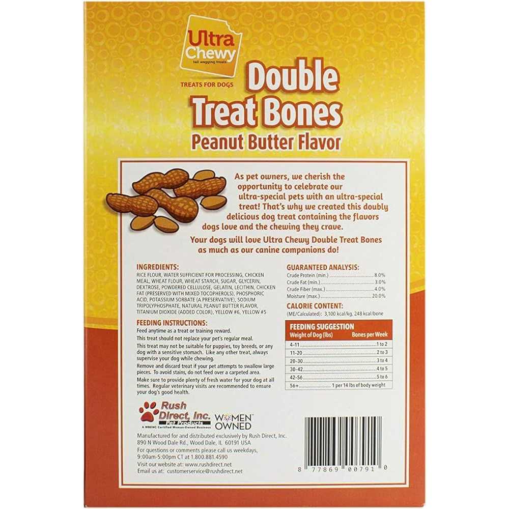 Chewy Double Treat Bones Dog Treats G733