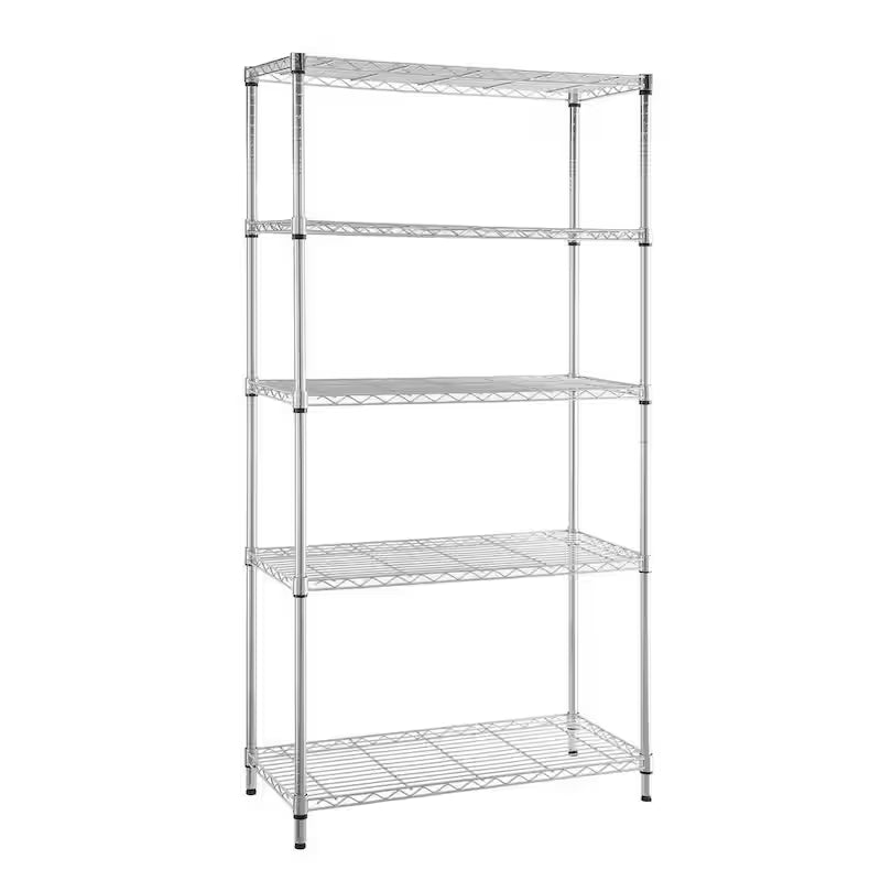 5-Tier Steel Wire Shelving Unit F105