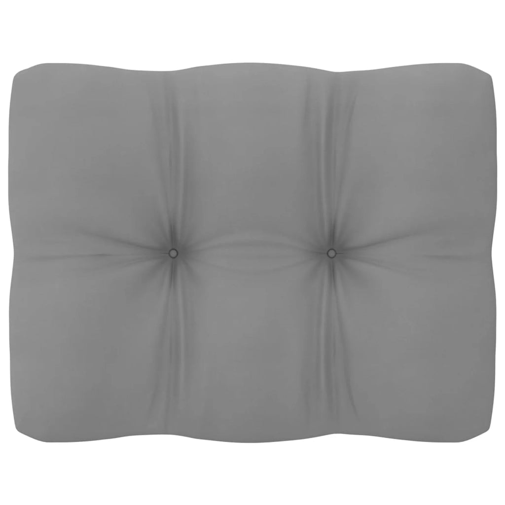 6 Piece Gray Cushioned Pinewood Sectional Sofa Set K88040