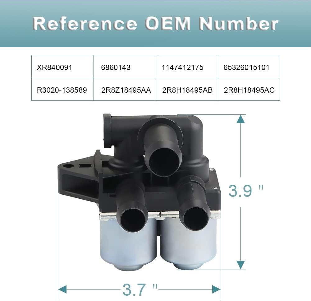 Heater Control Valve Pack of 2 D655