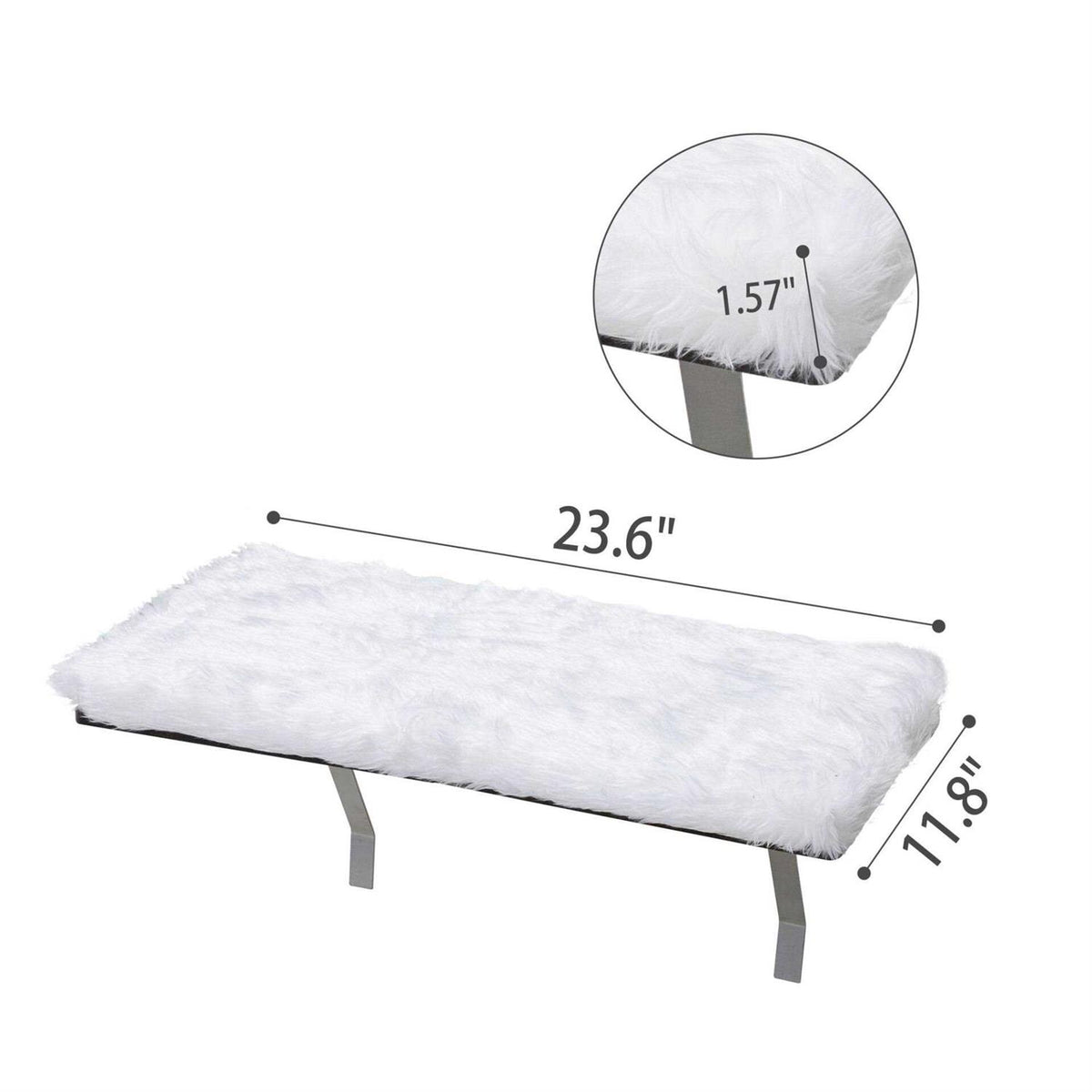 Cat Window Perch & Windowsill Bed with Soft Cushion B158398
