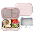 XL Leak-Proof Bento Lunch Box with Ice Pack, 5-Cup, 3 or 4 Compartment, BPA-Free, Dishwasher Safe P138