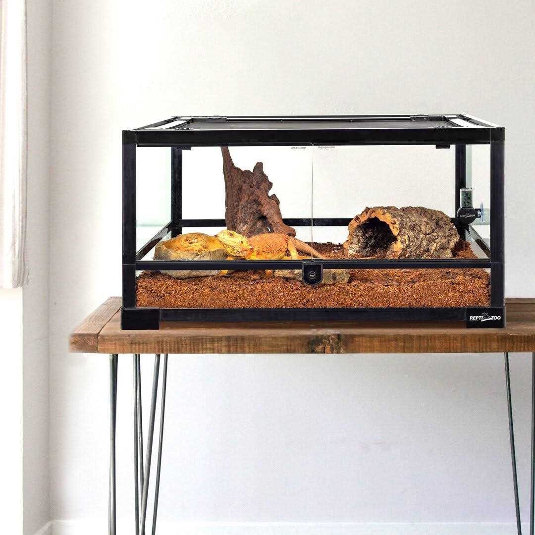 24 x 18 x 12.6 in. Reptile Glass Terrarium with Double Hinge Door X17294