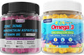 Zinc and Magnesium Supplement + Kids Omega 3 Gummies M973648