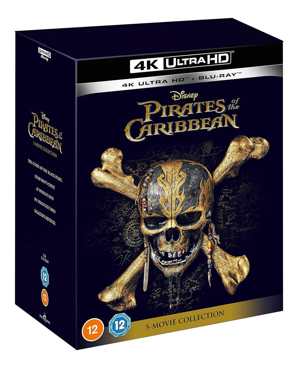 Pirates of The Caribbean 1-5 UHD Steelbook X841