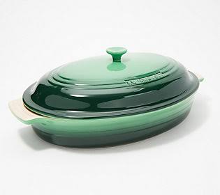 Emerald Covered Oval Casserole Dish M88452