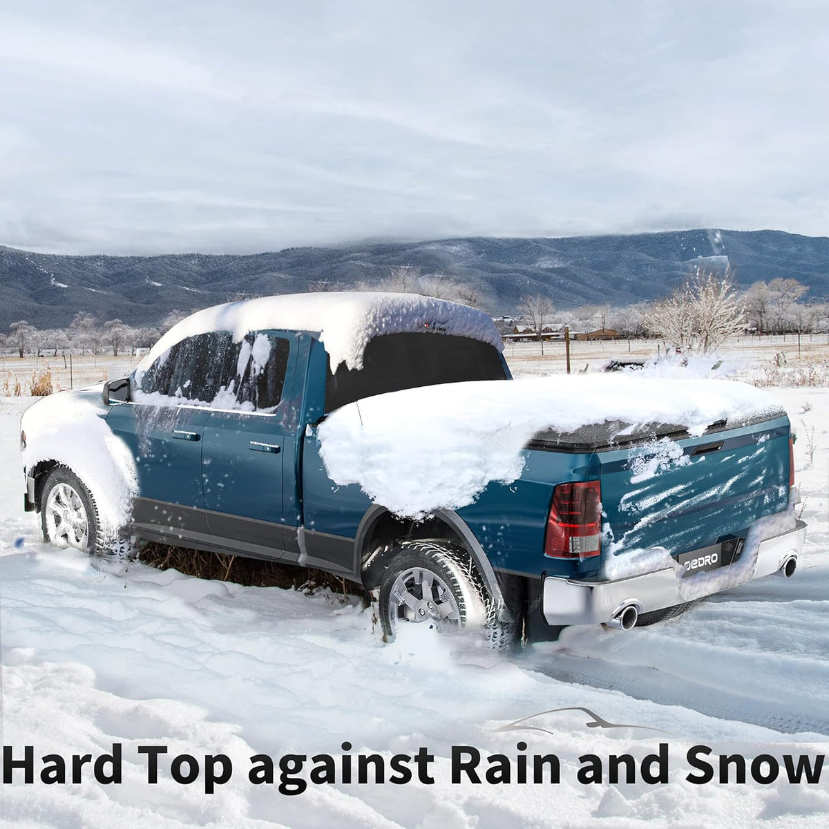 Hard Tri-fold Truck Bed Tonneau Cover for 2009-2022 Dodge Ram 1500, 5.6 ft Bed N2229