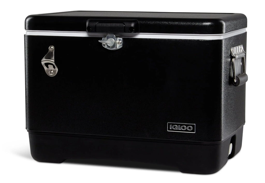 54 Qt Hard Sided Cooler, Black H765