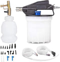 Vacuum Brake Bleeder Kit Pneumatic Tool Kit 2L Brake Fluid Extractor and 1L Refilling Bottle and Accessories Pack of 2 G370
