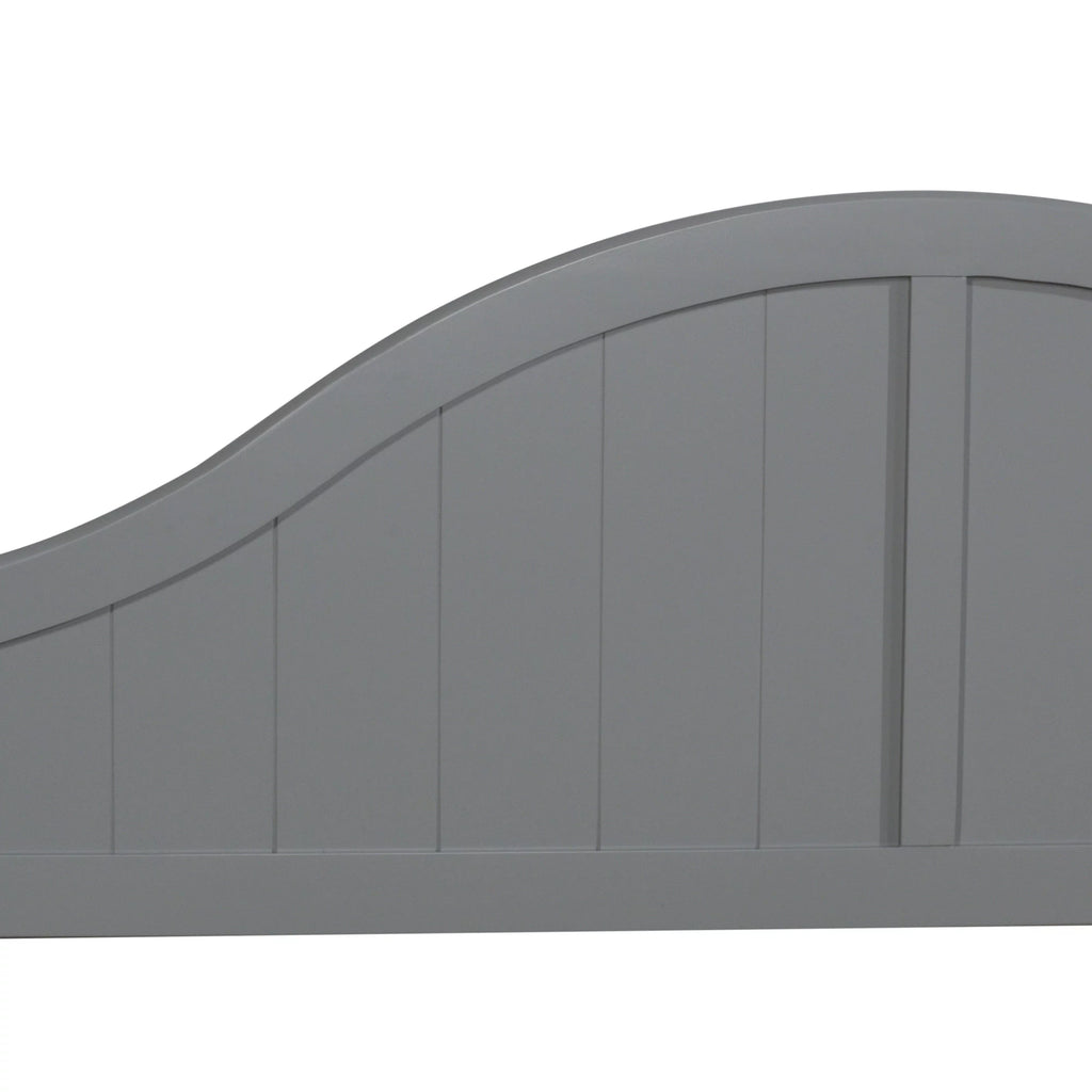 Gray Wood Daybed with Trundle U1663