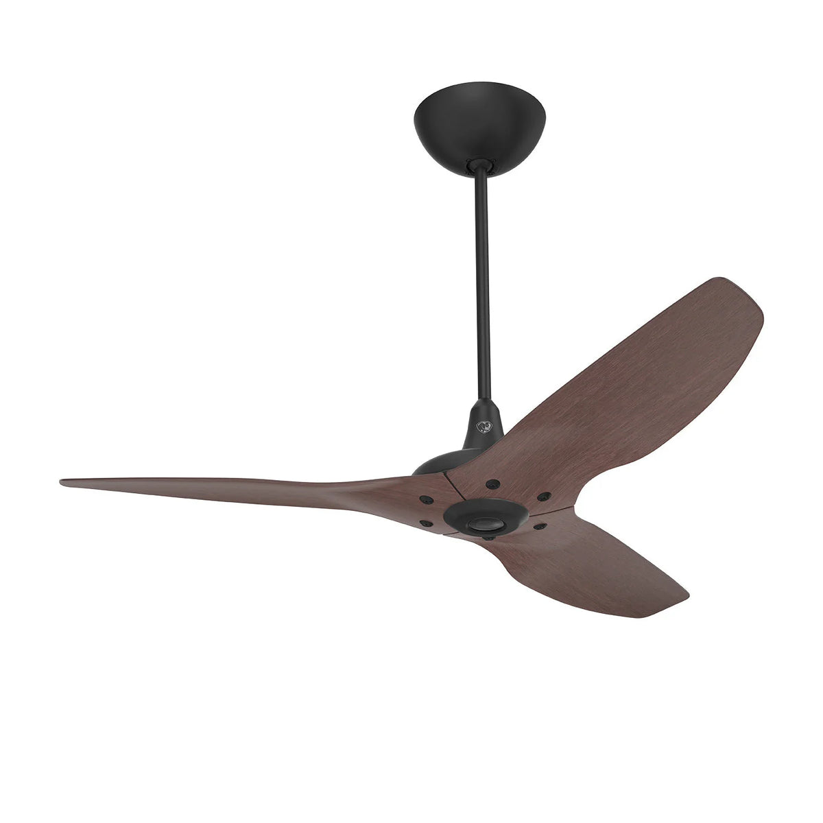52 Ceiling Fan with Cocoa Bamboo Blades and Black Finish G492604