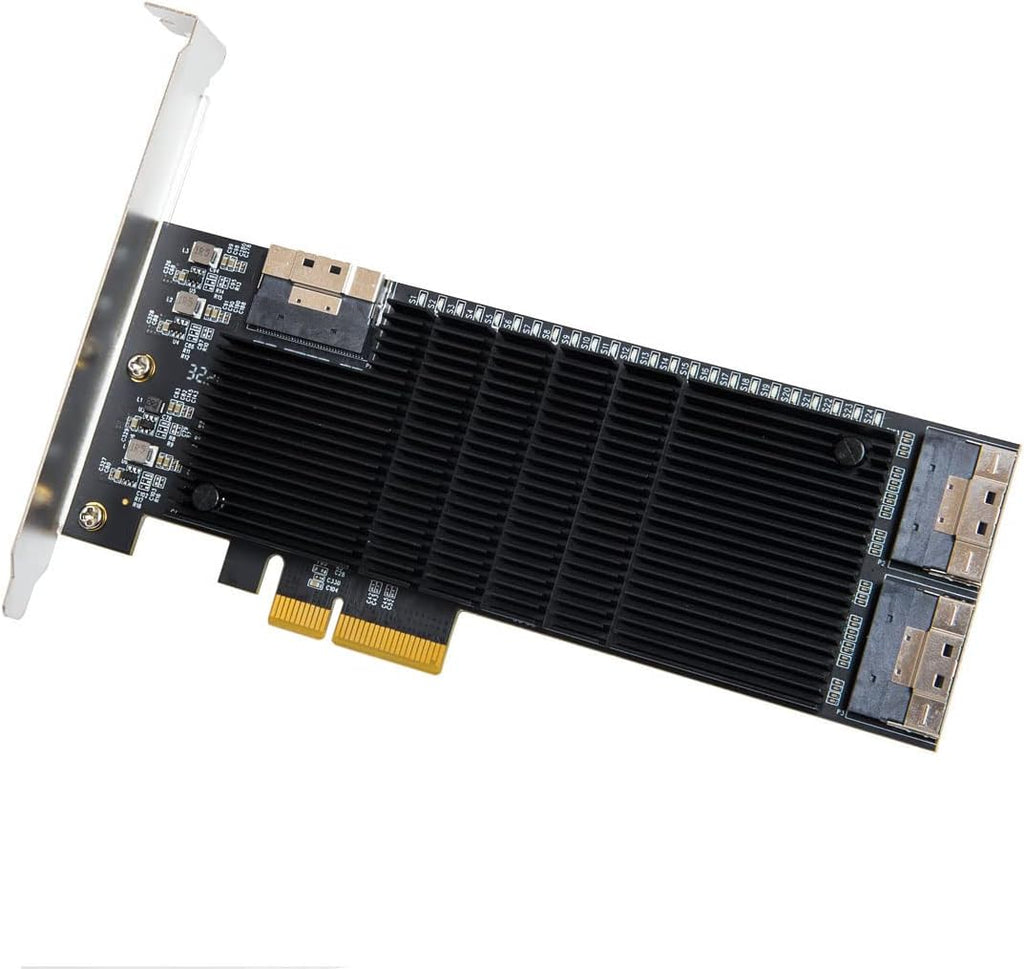10 Port SATA III to PCIe 3.0 x1 Expansion Card R777